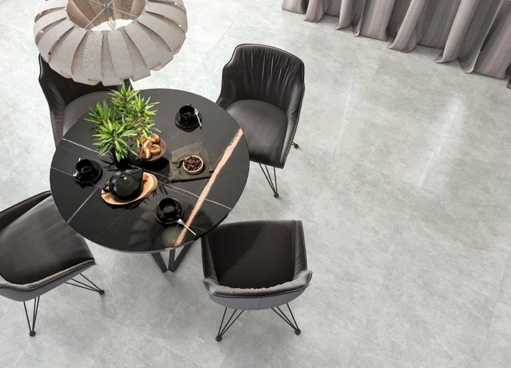 Cerâmica 67x67 Anturio Cinza HD 2,71m² Arielle - Jurunense