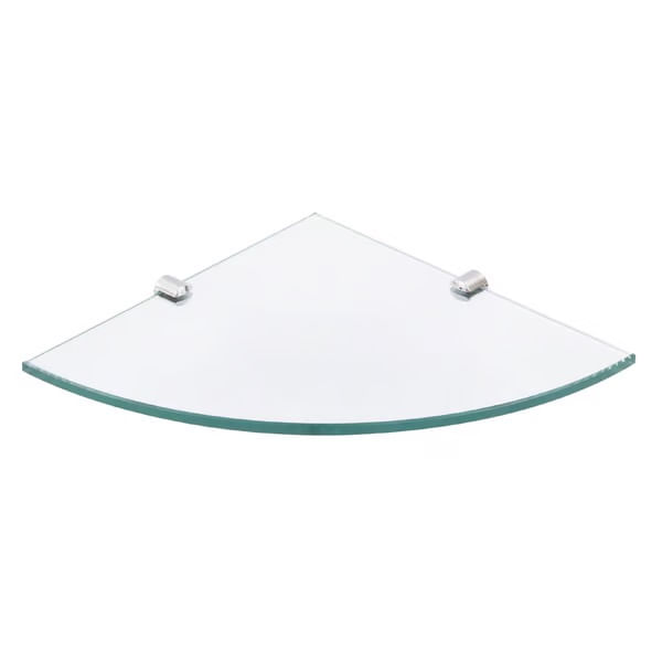 Prateleira De Vidro Boleada 200x200x8 Mm Tempernorte