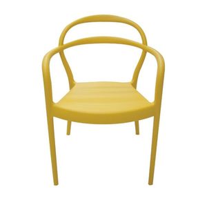 Cadeira Com Braço Sissi Amarela 92045000 Tramontina