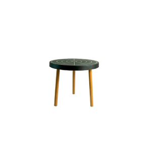 Mesa Preta de Centro 60 Forte Plástico