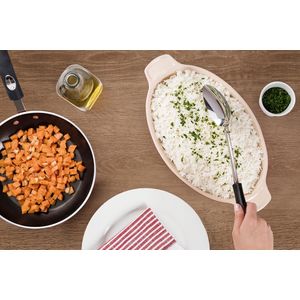 Colher Para Arroz Inox Easy Preto 25224400