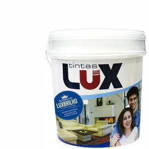 Tinta Acrílica Semibrilho Standard Branco Neve Latão 18 Litros Lux