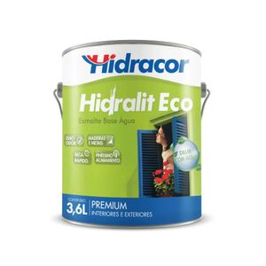 Tinta Esmalte Hidralit Eco Azul Del Rey Galão 3,6 Litros Hidracor