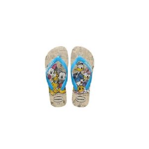 Havaiana Disney Stylish Bege Palha/Turquesa 37/8