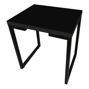 Mesa De Centro Porto Preto 50x40x40 cm (CxLXA) - Móveis Belo