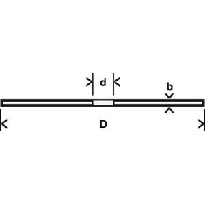 Disco de Corte Standard for Inox 115x1,0 Mm Centro Reto Bosch
